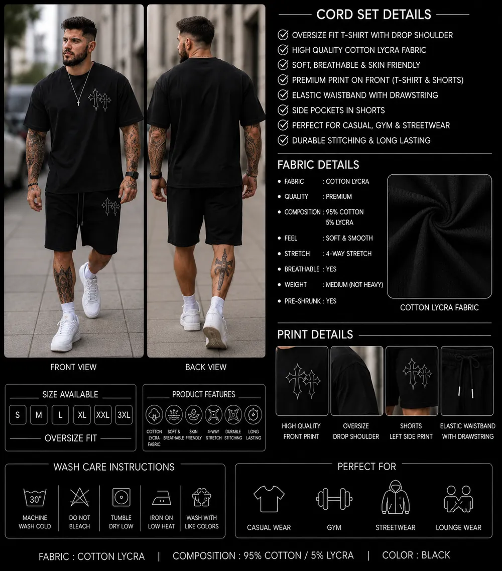 Shadow Cross Streetwear Co-Ord Set thumbnail 2