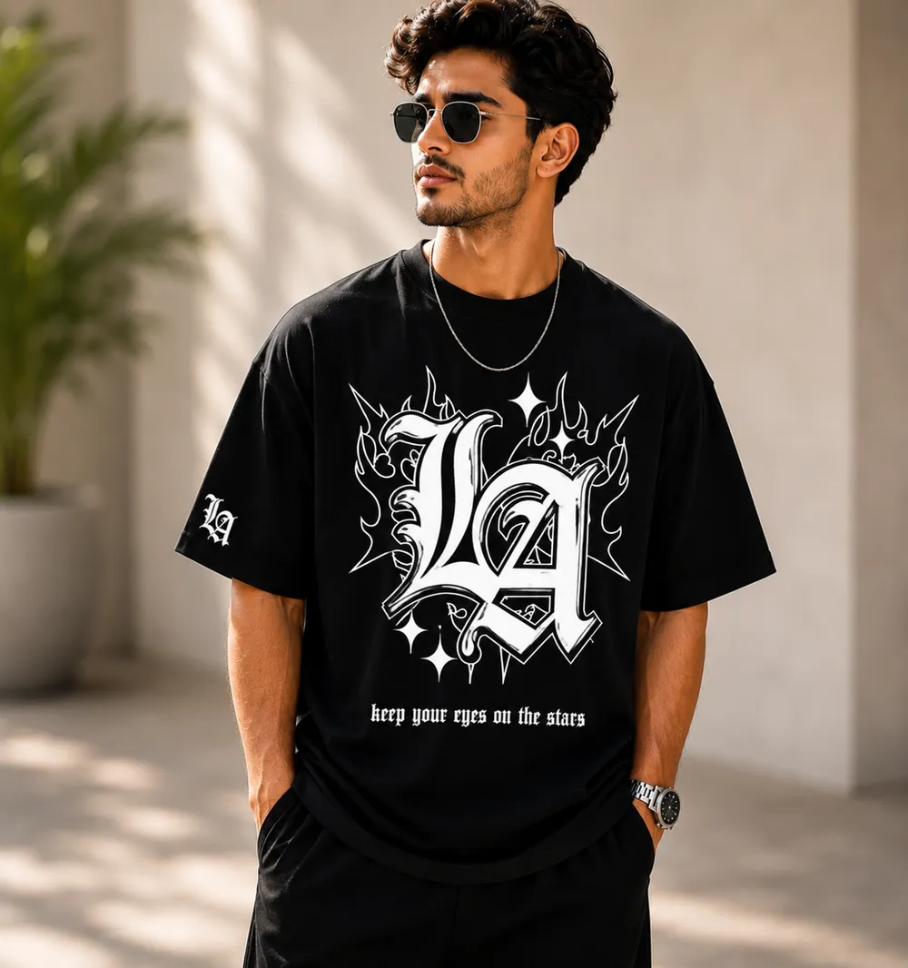 LA Stars Oversized T-Shirt - Image 1